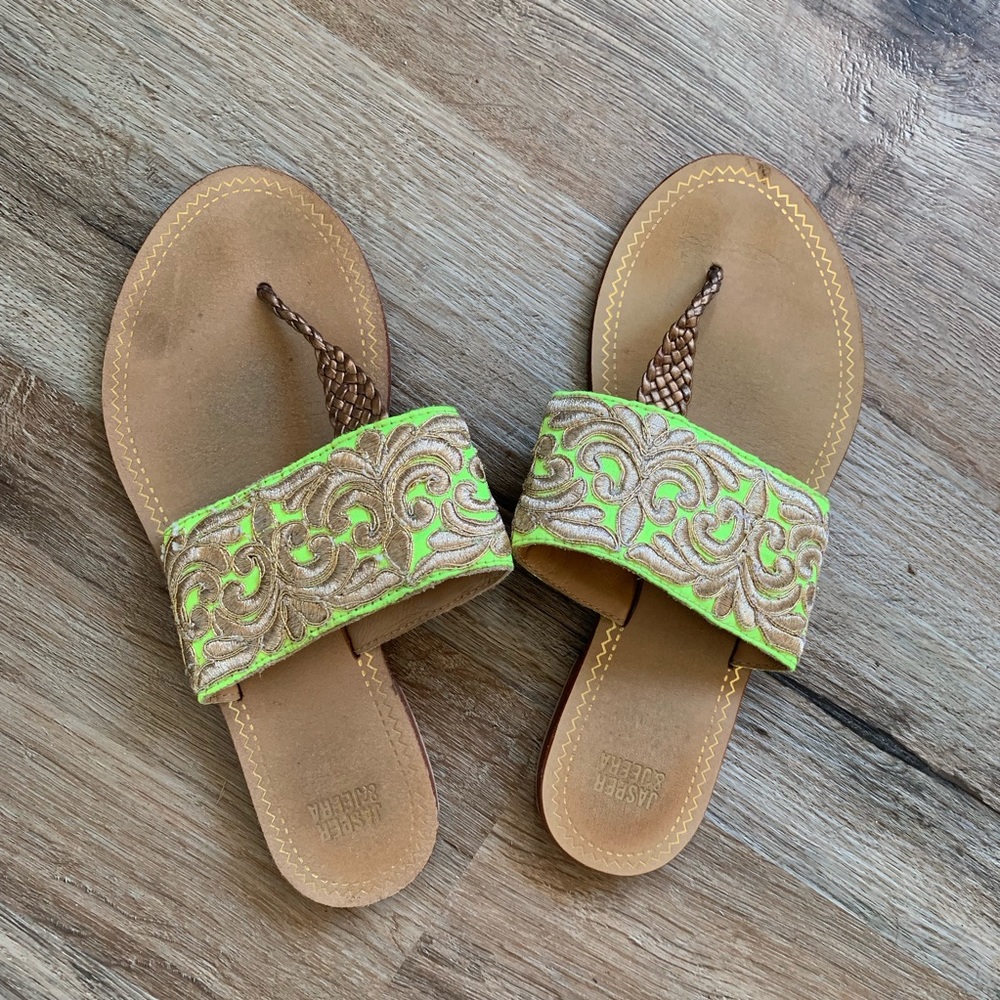 Anthro Jasper & Jeera Sandals